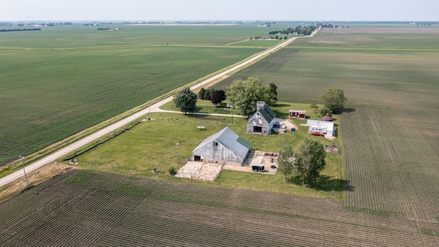 4116 E 13th Rd, Earlville, IL 60518 - aerial view of sparsely populated area with farmland