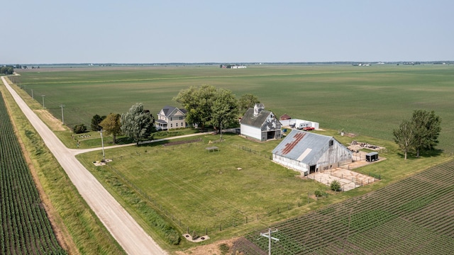 4116 E 13th Rd, Earlville, IL 60518 - overview of rural landscape featuring agricultural land
