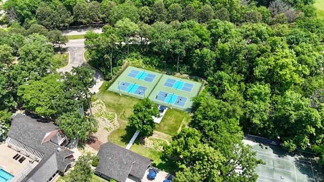 2520 Hanford Ln, Aurora, IL 60502 - drone / aerial view