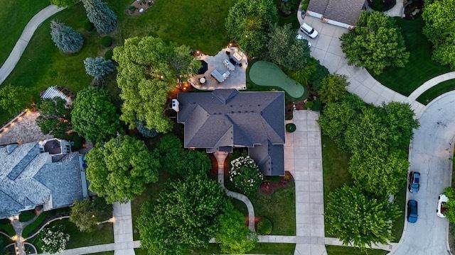 2520 Hanford Ln, Aurora, IL 60502 - aerial overview of property's location