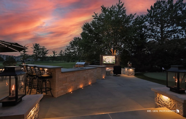 2520 Hanford Ln, Aurora, IL 60502 - view of patio with area for grilling