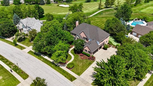 2520 Hanford Ln, Aurora, IL 60502 - aerial view of a golf club