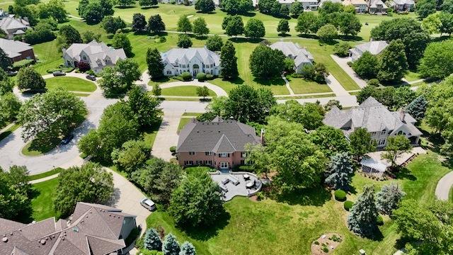 2520 Hanford Ln, Aurora, IL 60502 - aerial perspective of suburban area