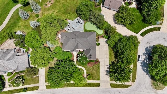 2520 Hanford Ln, Aurora, IL 60502 - drone / aerial view