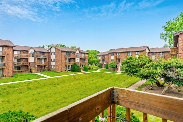 413 Berkshire Dr Unit 22, Crystal Lake, IL 60014 - view of home's community featuring a residential view and a yard