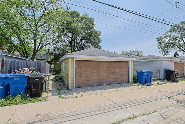 3750 N Octavia Ave, Chicago, IL 60634 - view of detached garage