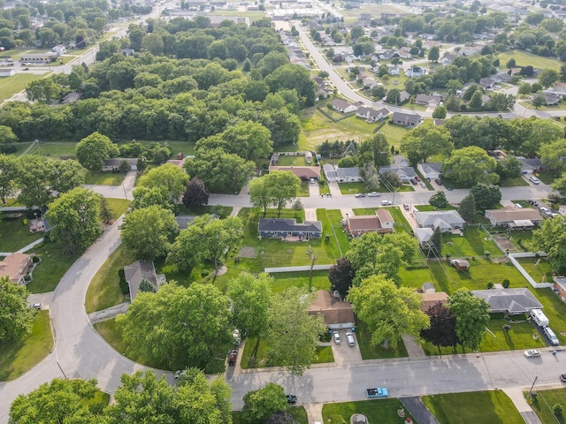 620 Edwin Dr, Bourbonnais, IL 60914 - aerial view of property and surrounding area with nearby suburban area