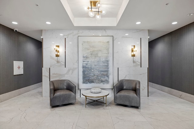 1000 Village Center Dr Unit 103, Burr Ridge, IL 60527 - common area with recessed lighting and a surveillance system