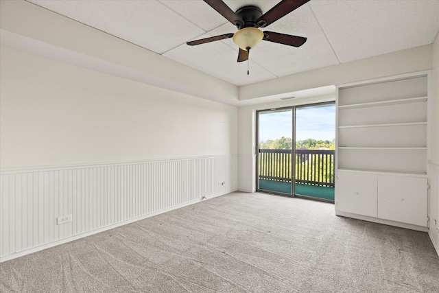 920 Vose Dr Unit 612, Gurnee, IL 60031 - carpeted spare room featuring ceiling fan