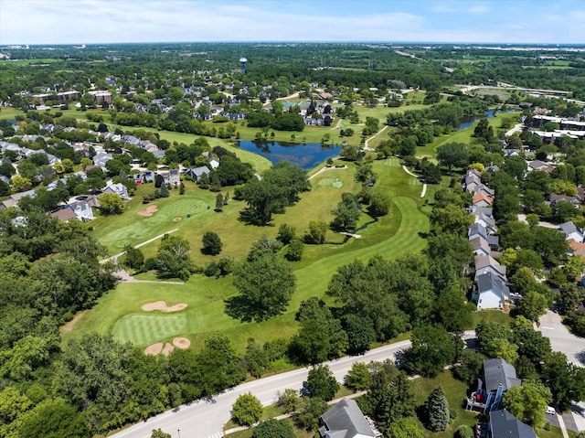 920 Vose Dr Unit 612, Gurnee, IL 60031 - aerial view of residential area featuring a large body of water and a golf course