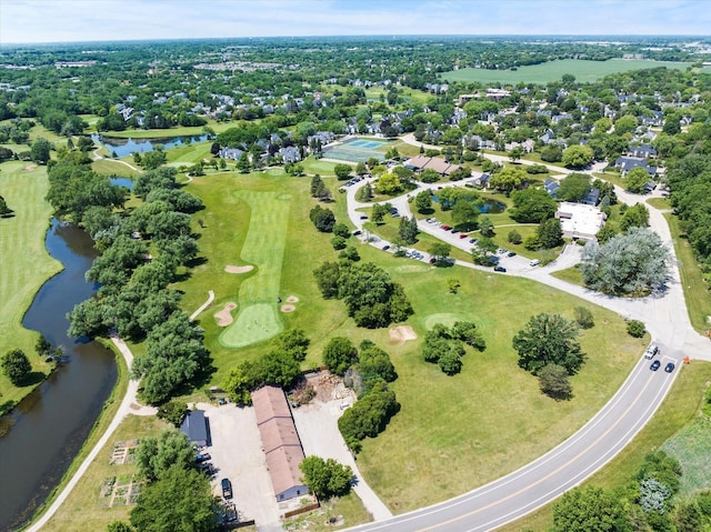 920 Vose Dr Unit 612, Gurnee, IL 60031 - aerial view of property and surrounding area with a large body of water and a local golf course