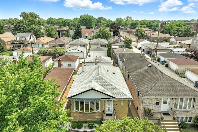 3219 N Pioneer Ave, Chicago, IL 60634 - aerial perspective of suburban area