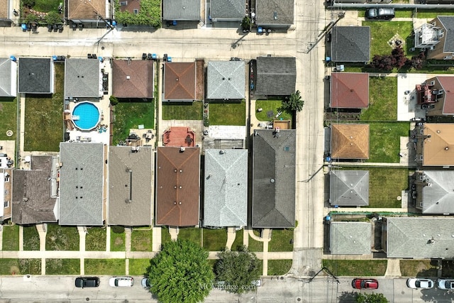3219 N Pioneer Ave, Chicago, IL 60634 - aerial view of property and surrounding area