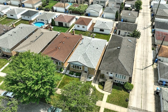 3219 N Pioneer Ave, Chicago, IL 60634 - aerial perspective of suburban area