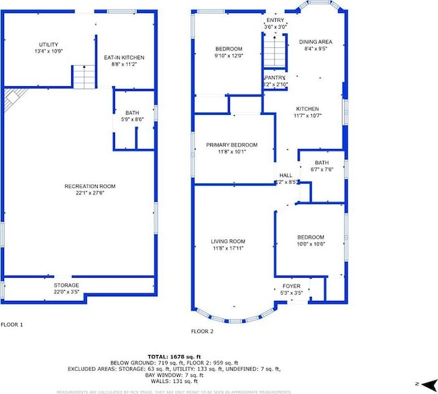 3219 N Pioneer Ave, Chicago, IL 60634 - view of property floor plan