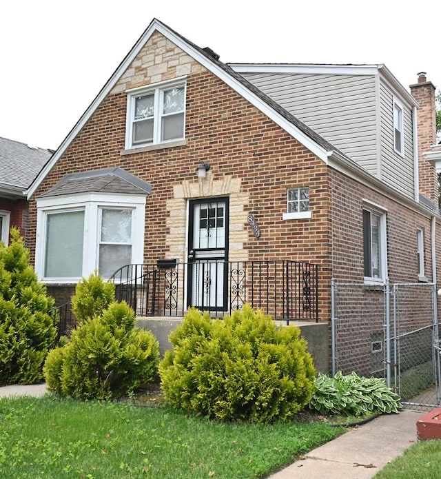 8434 S Yates Blvd, Chicago, IL 60617 - view of front of home with brick siding