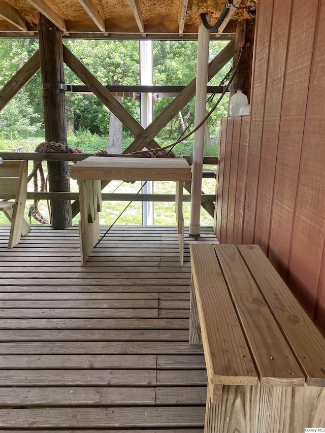 110 E County Rd 150, Warsaw, IL 62379 - view of wooden terrace