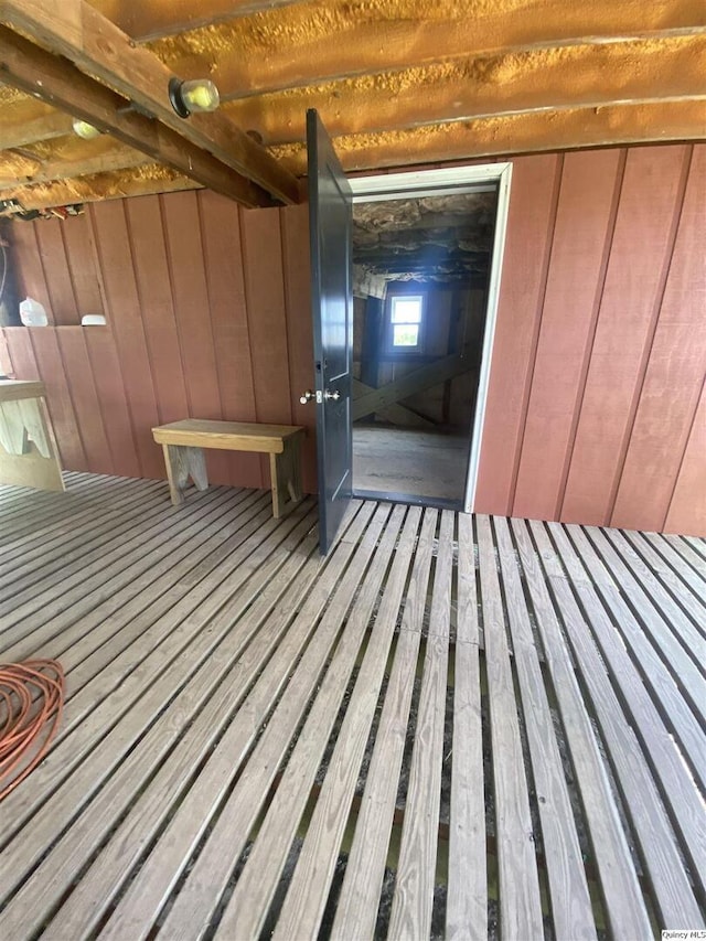 110 E County Rd 150, Warsaw, IL 62379 - view of wooden deck