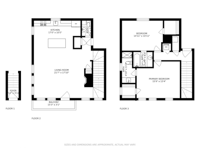 1501 W Diversey Pkwy Unit B, Chicago, IL 60614 - view of floor plan / room layout