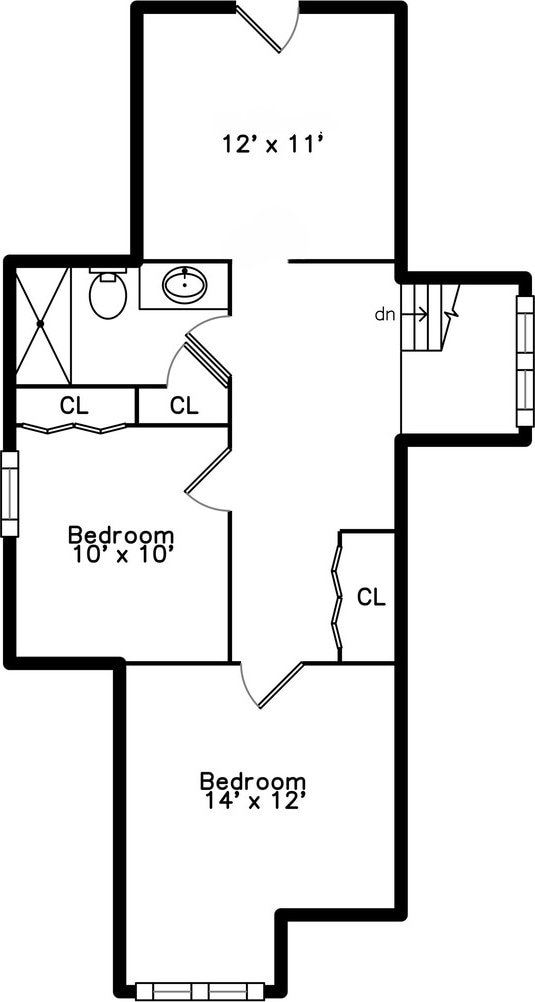 6155 W Cornelia Ave, Chicago, IL 60634 - view of room layout