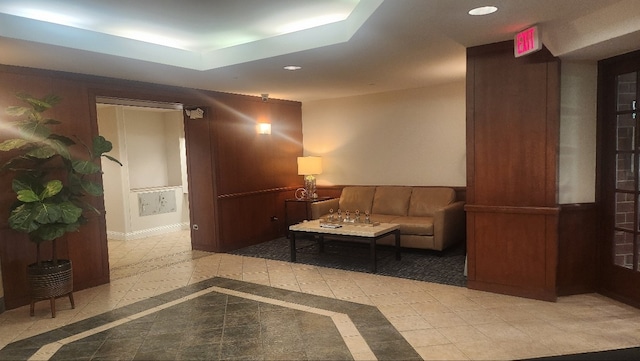 875 E 22nd St Unit 204, Lombard, IL 60148 - building lobby with recessed lighting