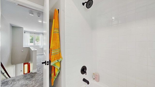 3425 Woodlawn Ave, Gurnee, IL 60031 - bathroom featuring bathtub / shower combination
