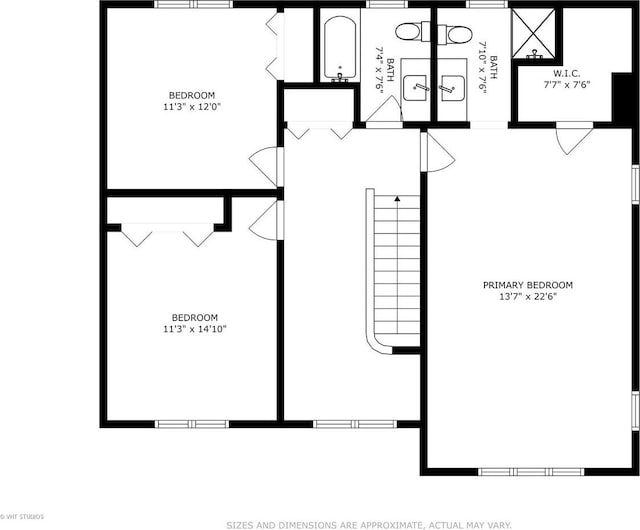 3425 Woodlawn Ave, Gurnee, IL 60031 - view of floor plan / room layout