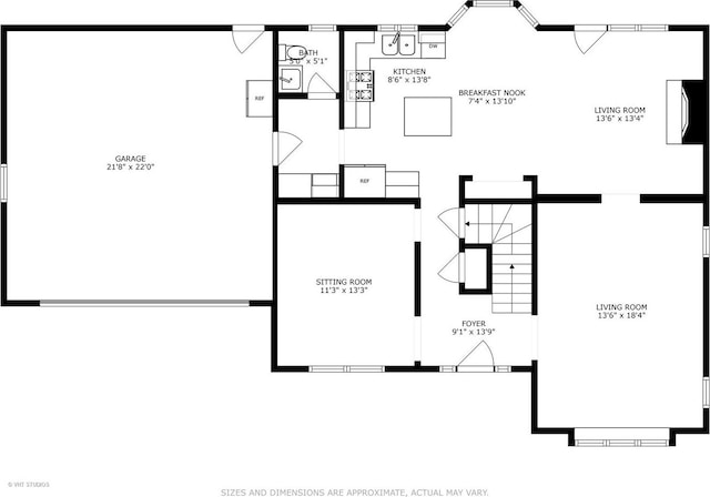 3425 Woodlawn Ave, Gurnee, IL 60031 - view of room layout