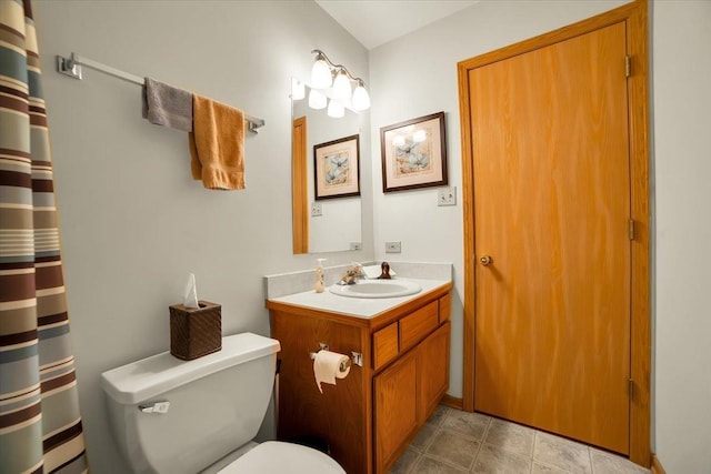1801 Great Falls Dr, Plainfield, IL 60586 - bathroom with vanity and curtained shower