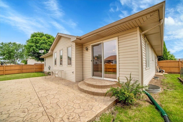 1801 Great Falls Dr, Plainfield, IL 60586 - rear view of house featuring a patio area and a fenced backyard