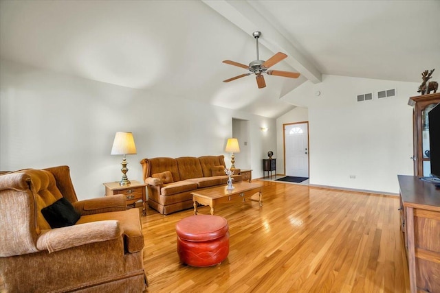 1801 Great Falls Dr, Plainfield, IL 60586 - living room featuring ceiling fan and light wood-style flooring