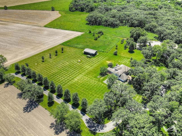49W695 Hinckley Rd, Big Rock, IL 60511 - aerial view of sparsely populated area