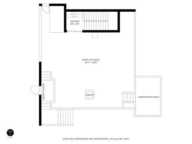 2411 W Walton St Unit 2B, Chicago, IL 60622 - view of home floor plan