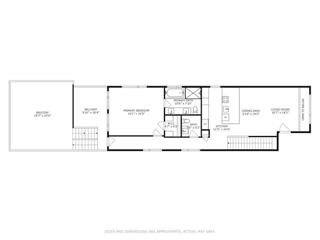 1718 W Le Moyne St Unit 1, Chicago, IL 60622 - view of property floor plan
