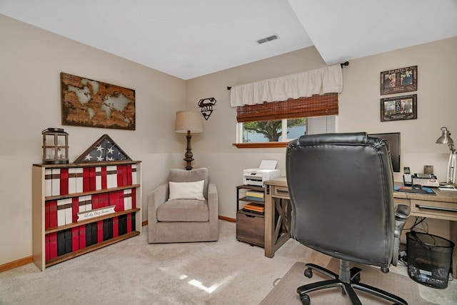 512 Creekside Cir, Minooka, IL 60447 - home office with baseboards and carpet