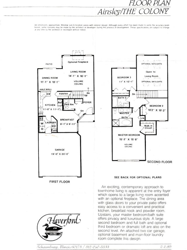 314 Spring Creek Cir, Schaumburg, IL 60173 - view of home floor plan