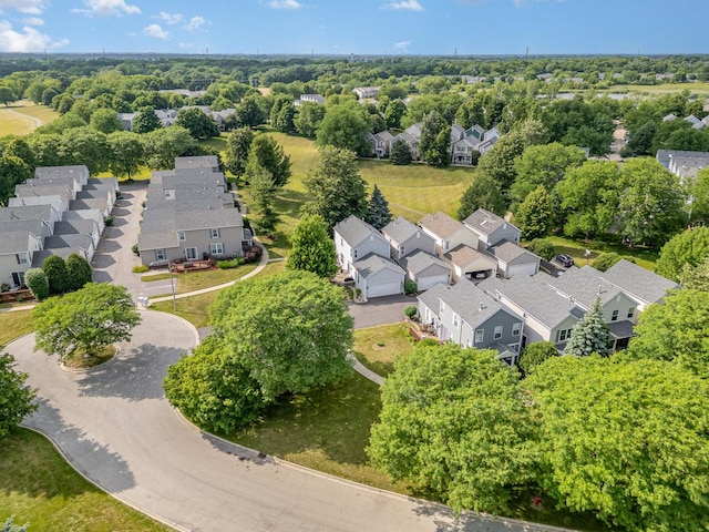 4115 Dalewood Dr, Plainfield, IL 60586 - aerial view of residential area with a tree filled landscape