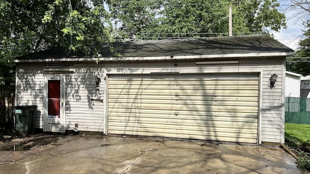 128 S Scottswood Dr, Urbana, IL 61802 - view of detached garage