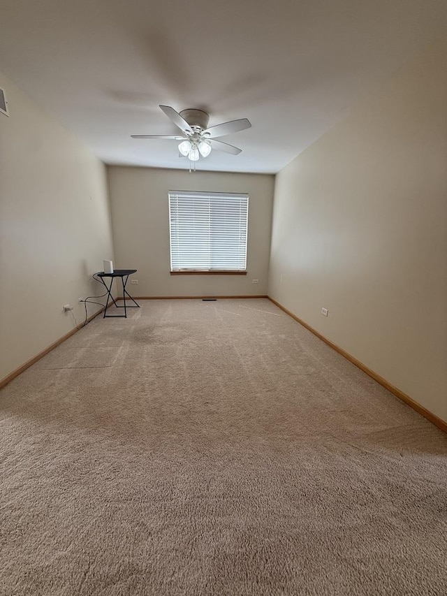 710 Silver Leaf Ct, Joliet, IL 60431 - spare room featuring carpet floors and ceiling fan