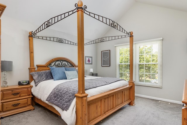 923 Christa Ct, Elk Grove Village, IL 60007 - bedroom featuring carpet flooring and high vaulted ceiling