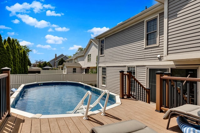 923 Christa Ct, Elk Grove Village, IL 60007 - view of swimming pool featuring a deck
