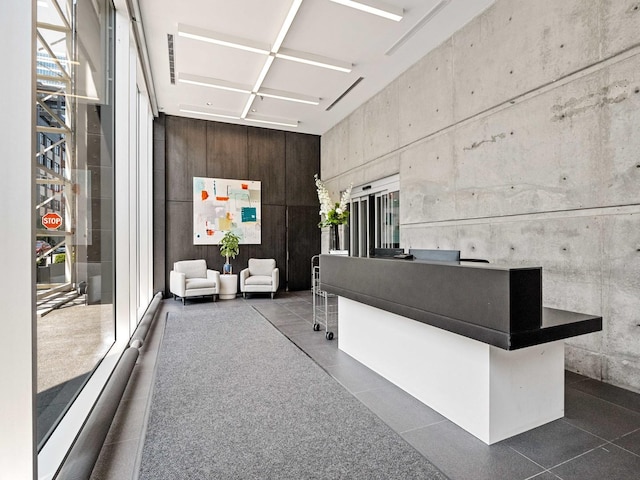 653 N Kingsbury St Unit 1707, Chicago, IL 60654 - reception with a high ceiling