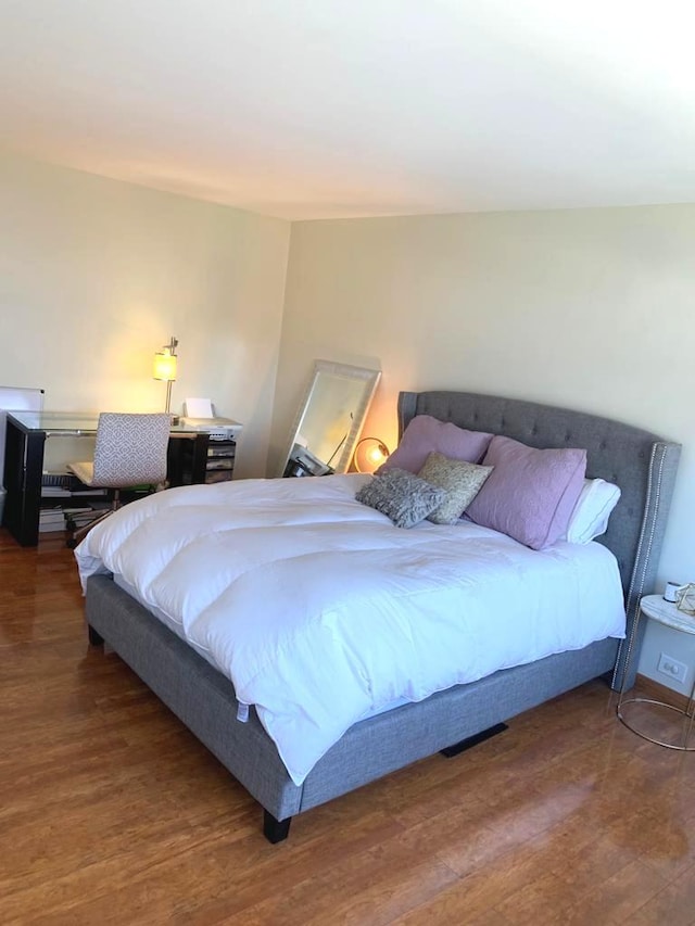 4250 N Marine Dr Unit 1404, Chicago, IL 60613 - bedroom featuring wood finished floors