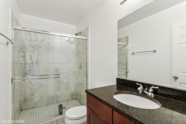6427 N Damen Ave Unit 1E, Chicago, IL 60645 - bathroom with vanity and a stall shower
