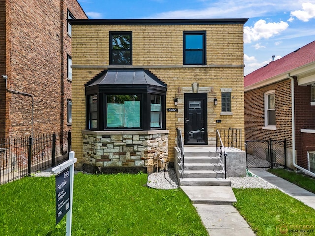 8207 S Laflin St, Chicago, IL 60620 - view of front of house featuring brick siding