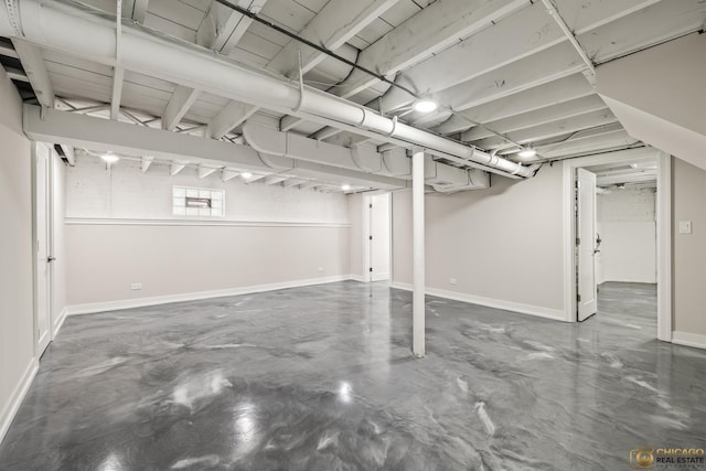 8207 S Laflin St, Chicago, IL 60620 - basement with baseboards
