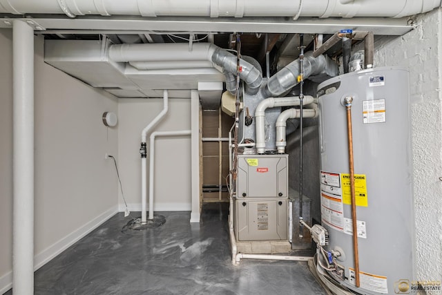 8207 S Laflin St, Chicago, IL 60620 - utility room with water heater