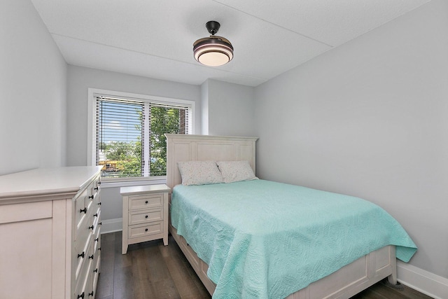 4210 N Natchez Ave Unit 208, Chicago, IL 60634 - bedroom featuring dark wood-style floors
