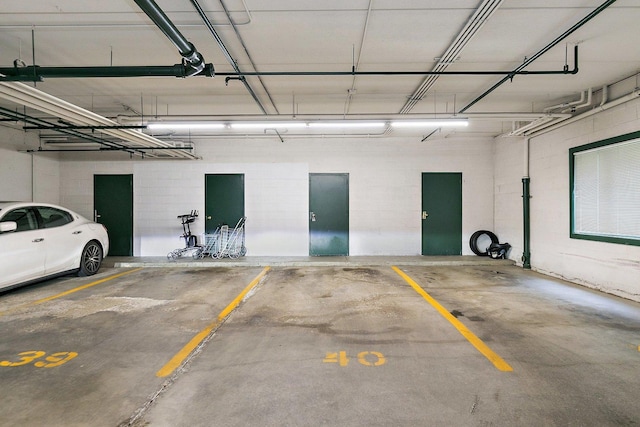 4210 N Natchez Ave Unit 208, Chicago, IL 60634 - view of parking garage