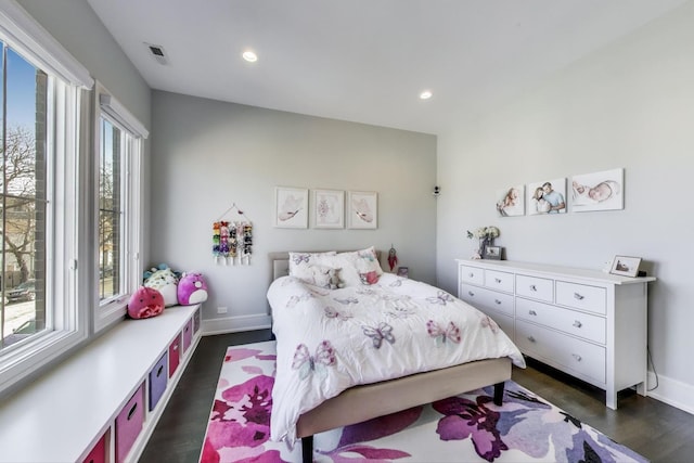 2131 W Huron St, Chicago, IL 60612 - bedroom featuring multiple windows and recessed lighting